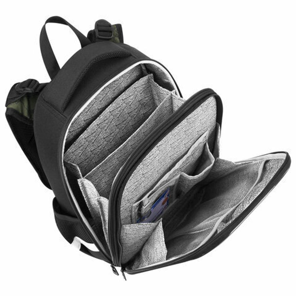 Ранец BRAUBERG PREMIUM, 2 отделения, с брелоком, "Dino attack", 3D-панель, 38х29х16 см, 272016