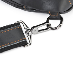 Кожаная сумка на плечо