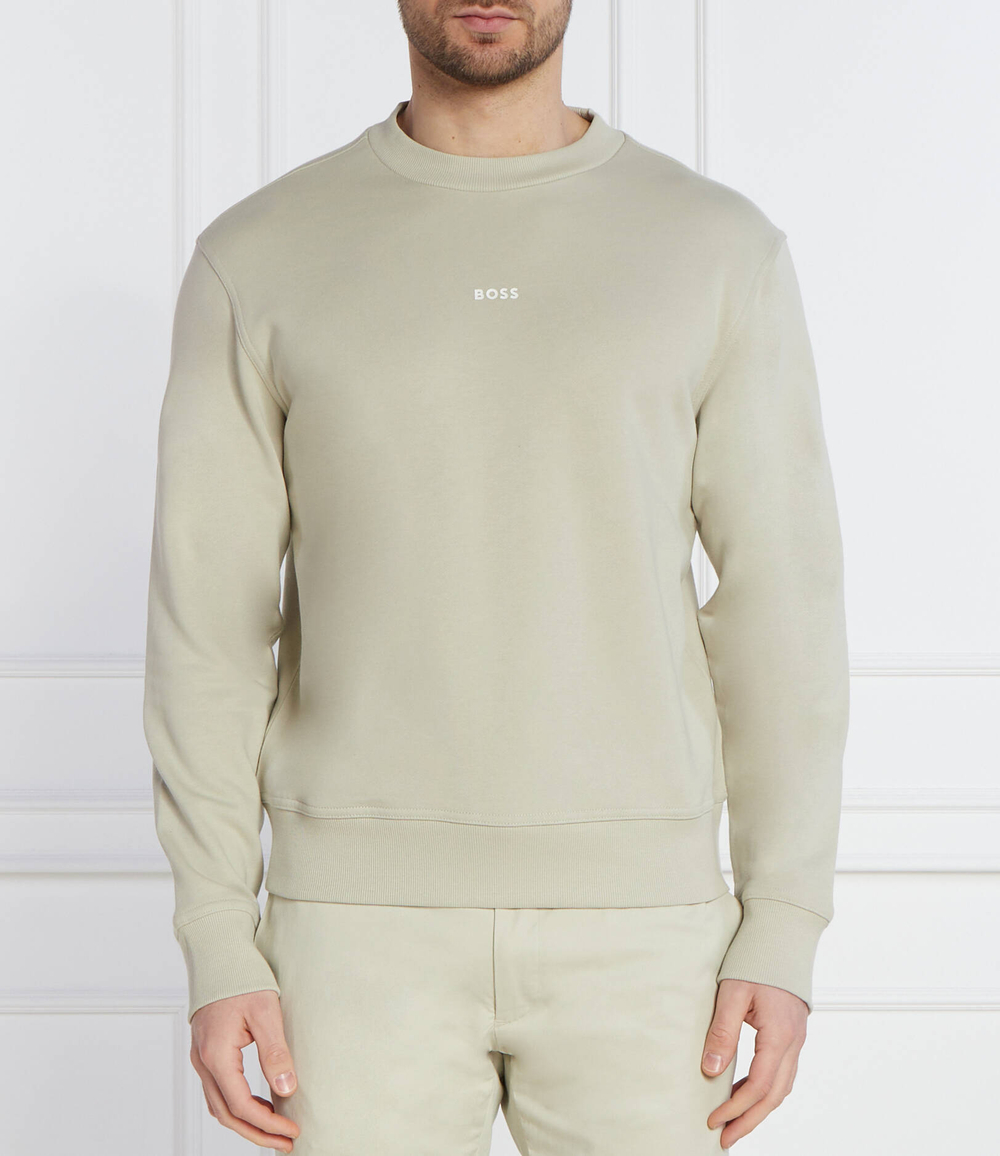 Худи WeSmallcrew BOSS ORANGE - песочный(50514541)