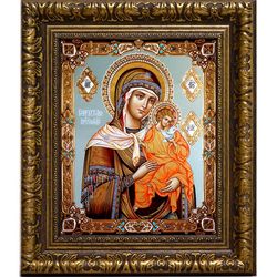 Коневская (Голубицкая) икона Божией Матери. Икона на холсте.