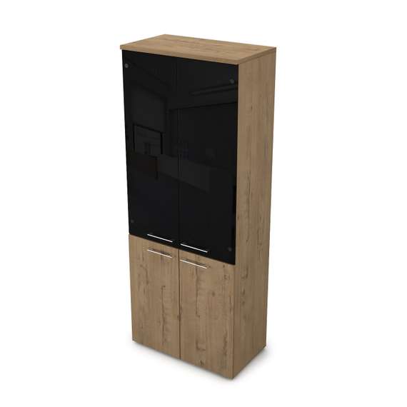 9НШ.005.22 Шкаф высокий со стеклом (800*450*2045)