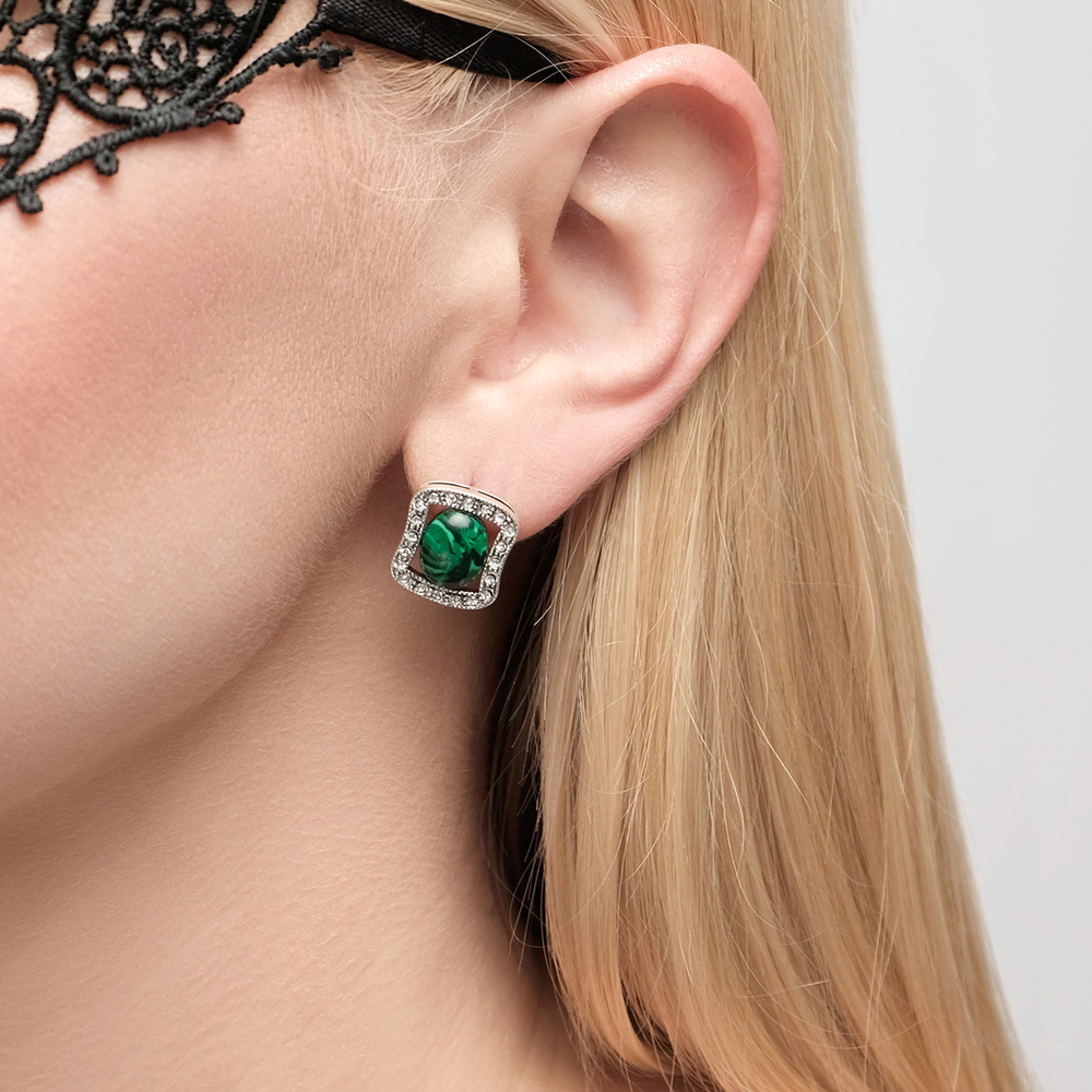 "Сафари" серьги из коллекции "Самоцветы" от Jenavi