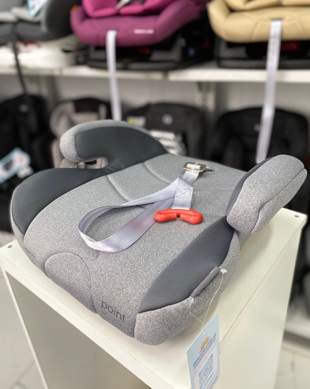 Автокресло RANT LB781 "Point5" Active Line (Grey) группа 2-3 (15-36 кг)