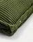Подушка Blok из вельвета зеленого цвета 50 x 60 см