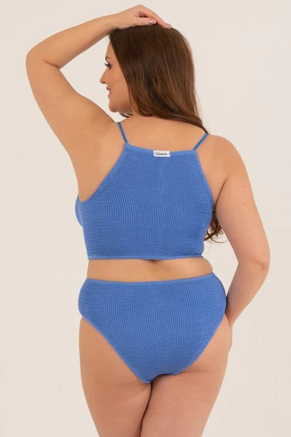 Трусы купальные синий