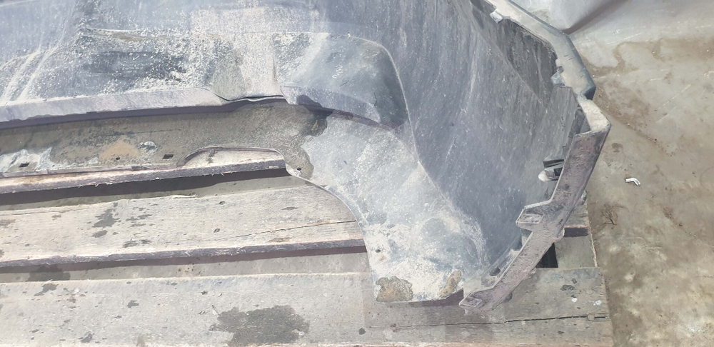 Юбка заднего бампера Skoda Kodiaq 16-21 Б/У Оригинал 565807521