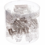 Гирлянда для дома 4 м, 20 ламп LED с насадками «Лампа спираль», прозрчный провод, RG/RB (с возможностью соединения)