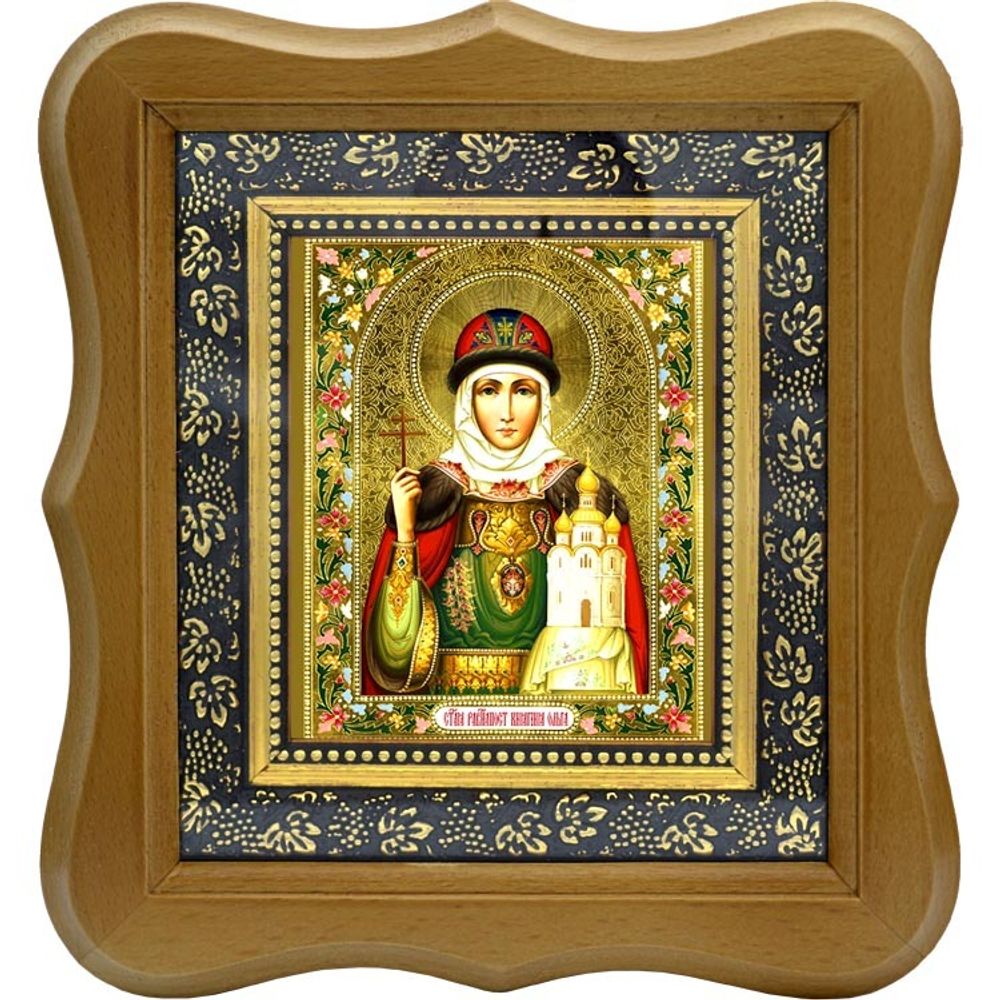 Ольга Святая равноапостольная княгиня. Икона на холсте