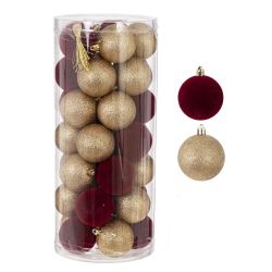 GAEM Набор из 35шт Украшение новогоднее "Шар", D 6 см, L16 W16 H36 см