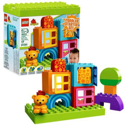 LEGO Duplo: Строительные блоки для игры малыша 10553 — Toddler Build and Play Cubes — Лего Дупло