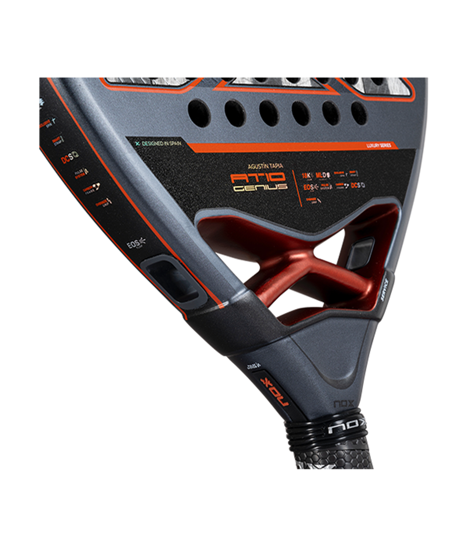 Ракетка NOX AT10 Genius 18K Alum 2025 — контроль и мощность