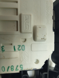 VMUF 501 B кт4 Устройство блокировки люка стиральной машины Ariston, Indesit C00307442 б/у