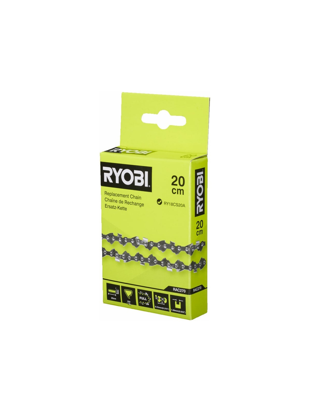 Цепь пильная 20 см RAC270 Ryobi 5132005416