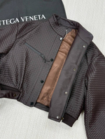 Кожаная куртка Bottega Veneta