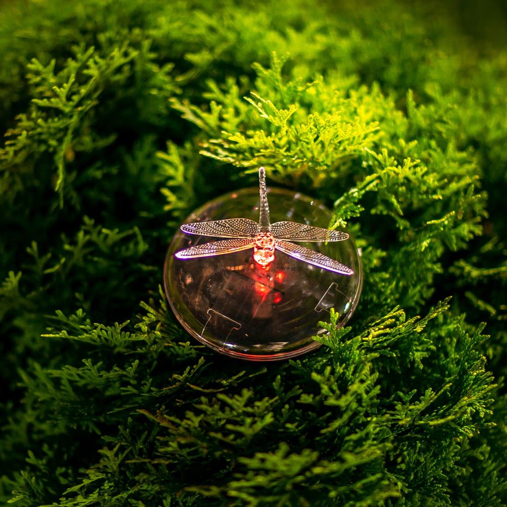 USL-S-106-PT075 Садовый светильник на солнечной батарее Magic dragonfly.Серия Special