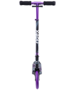 Самокат городской RIDEX Liquid 180 мм, черный/фиолетовый