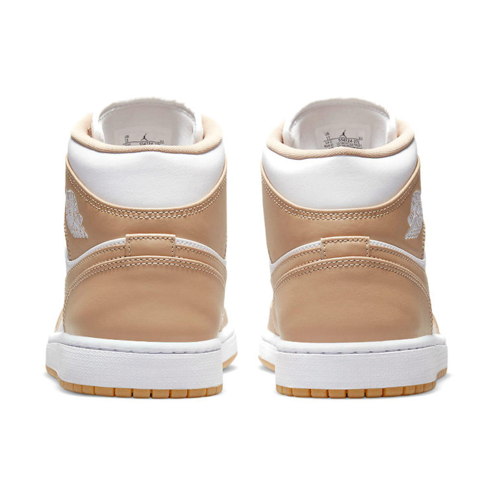 Кроссовки Air Jordan 1 Mid Tan Gum