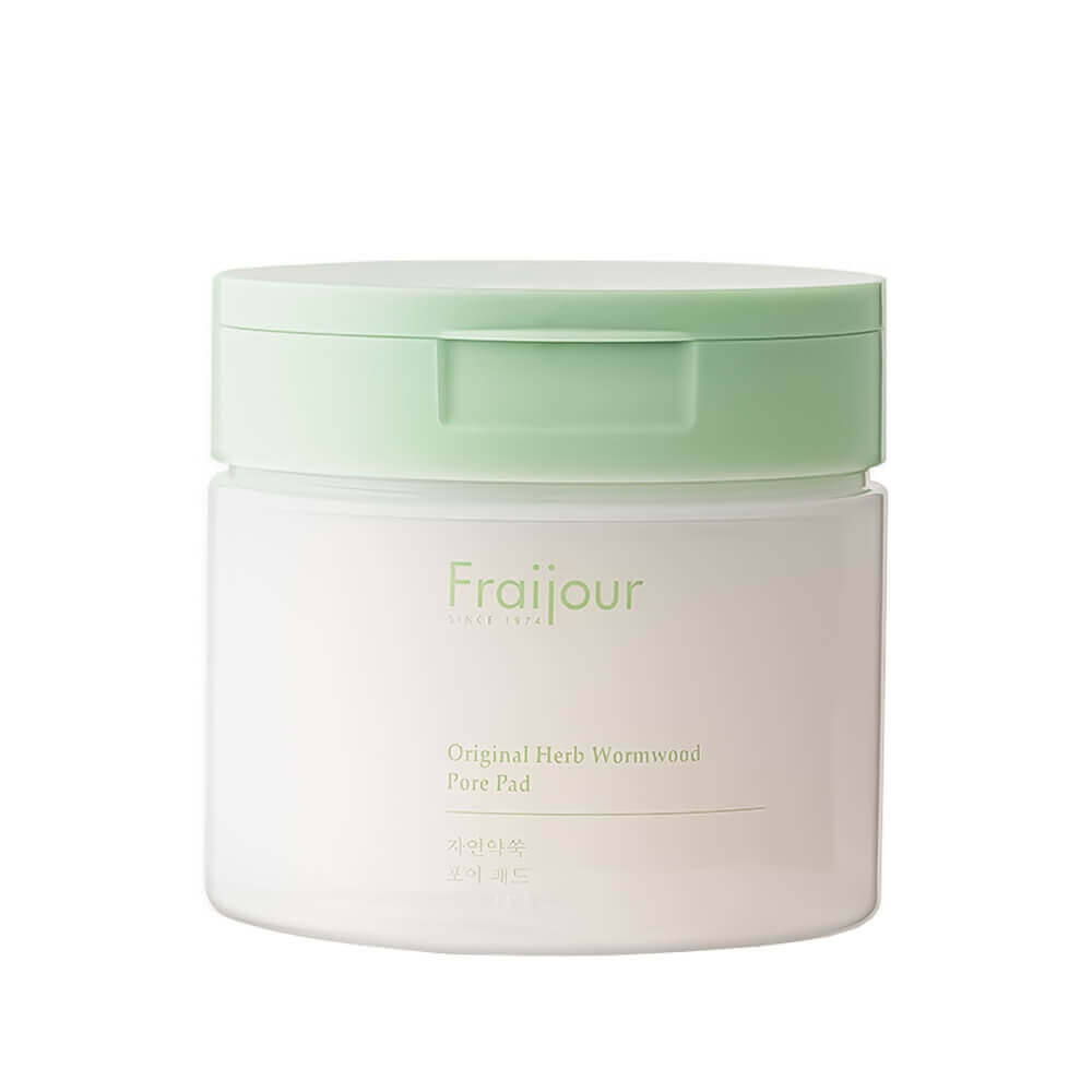 [Fraijour] Пэды для лица тонизирующие с АНА/ВНА/РНА Original Herb Wormwood Pore Pad, 60шт/170 мл