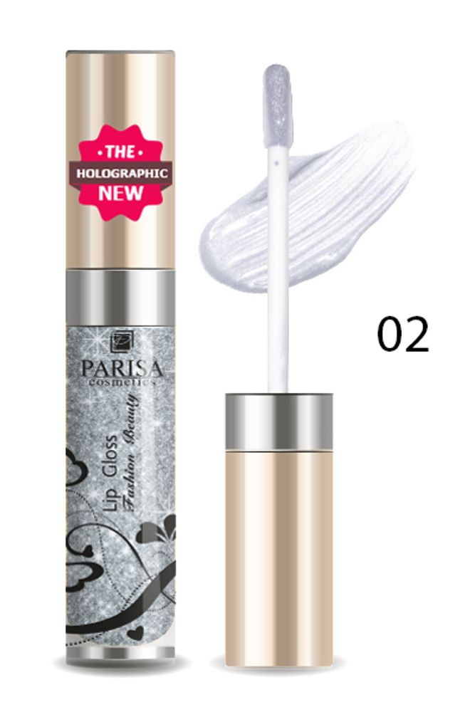 Parisa Блеск для губ Lip Gloss, LG-612, тон №102, 7 мл