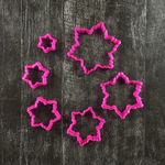 Набор снежинок №13 для 3D ёлки