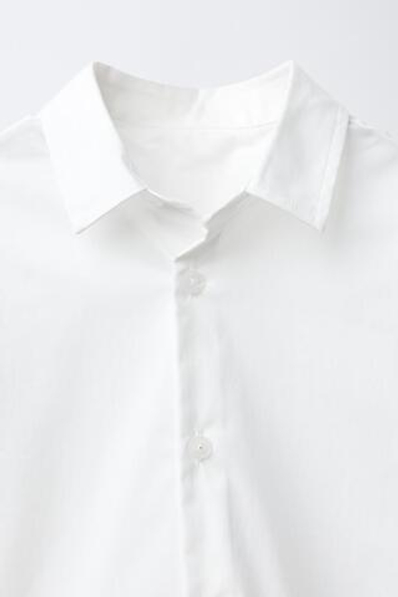 ZARA РУБАШКА, БЕЛЫЙ