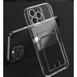 Силиконовый чехол для iPhone 12 Pro с карманом для карт, 013019 CM