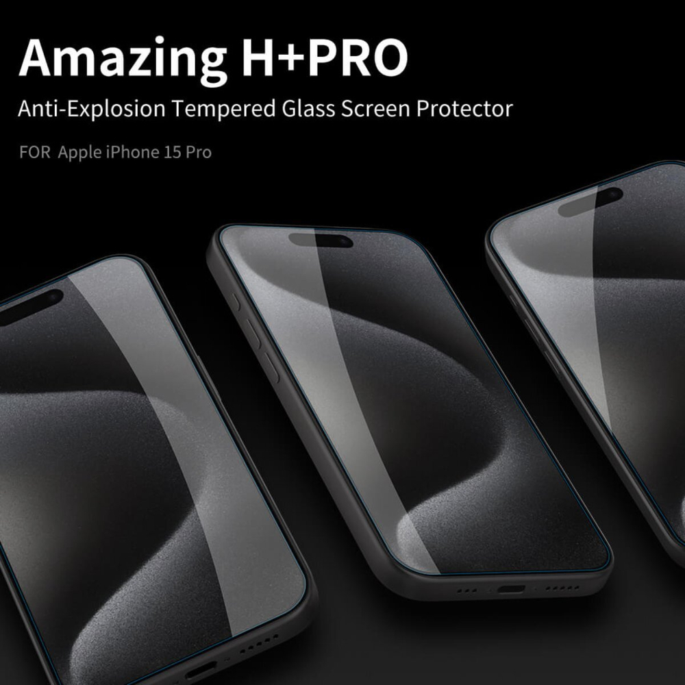 Защитное стекло Nillkin H+ PRO для iPhone 15 Pro