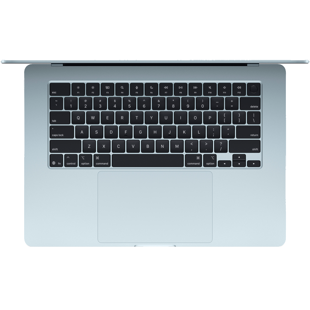 Ноутбук Apple MacBook Air 15 (M4, 10C/10C), 16/256GB, Sky Blue (Небесно-голубой) MC7A4