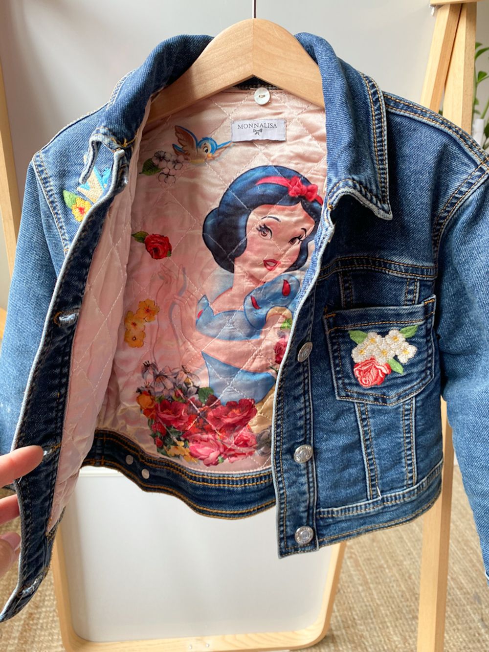 Джинсовая куртка Monnalisa, 110