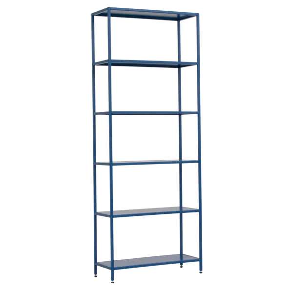 Стеллаж металлический 155х60х25, синий
