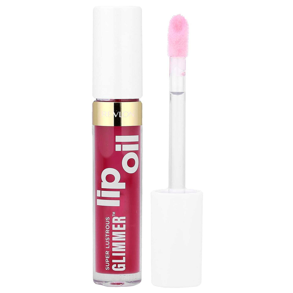 Revlon, Super Lustrous Glumber™, масло для губ, оттенок 004 Gone Rose, 3,8 мл (0,13 жидк. унции)