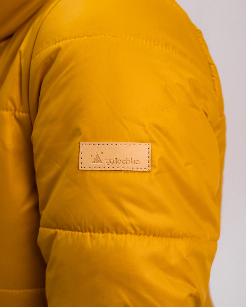 Полупальто зимнее "Альфа" горчица