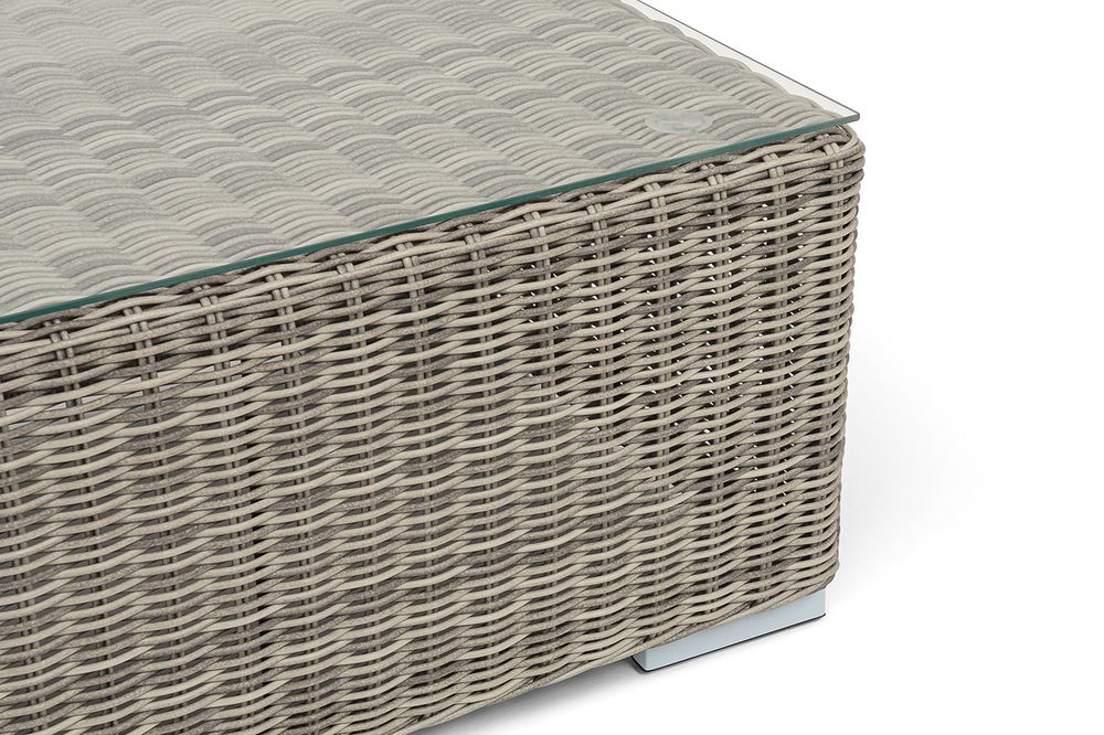 "Боно" журнальный столик из искусственного ротанга, цвет бежевый