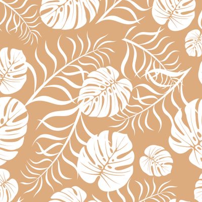 Nude tropical pattern