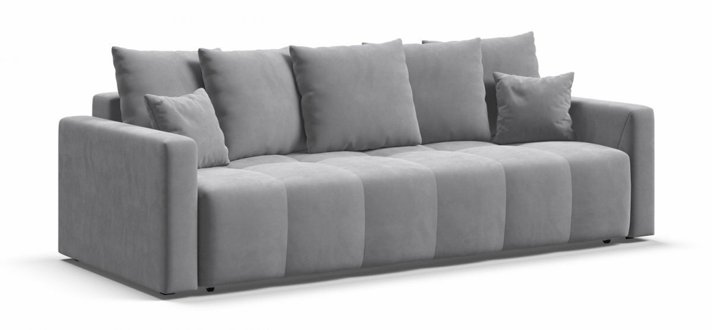 Диван Босс Тренд Велюр Монолит сталь