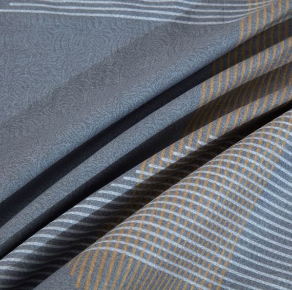 Комплект постельного белья с одеялом Asabella 2167 в клетку