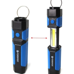 Фонарь светодиодный раздвижной(150Lm,1.5V, 4хААА, 3W COB LED,магнит) Forsage F-01400