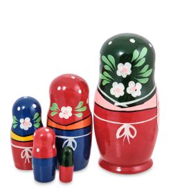 Народные промыслы МР-80/11-A Матрешка 5м «Машенька» (загорская)