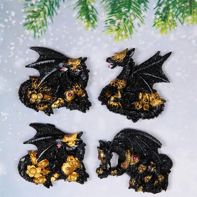 Магнит «Магический дракон» 6,5*6 см, микс