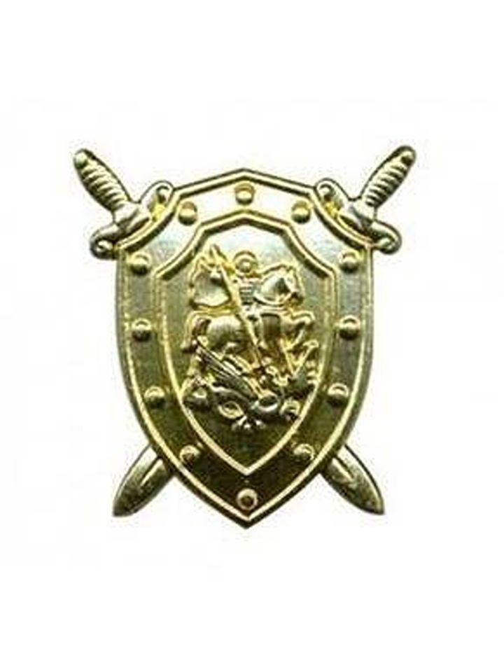 Эмблема Следственный комитет металл золото (большая)