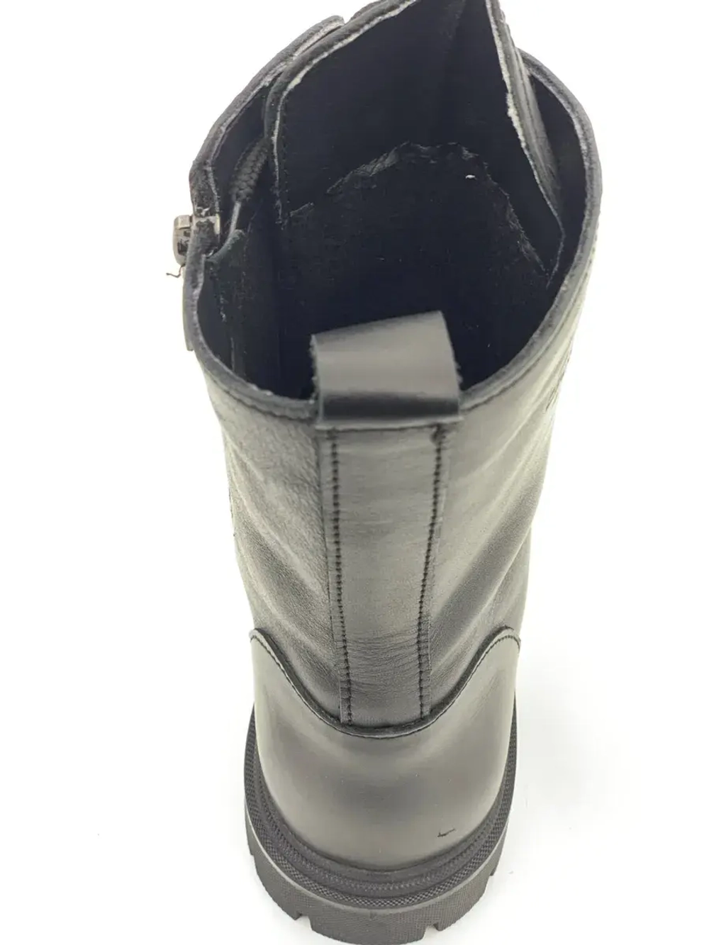 Берцы из натуральной кожи демисезон