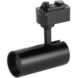 Трековый светильник однофазный ЭРА TR5-1040 BK светодиодный 10Вт 4000К черный | Однофазные светильники LED