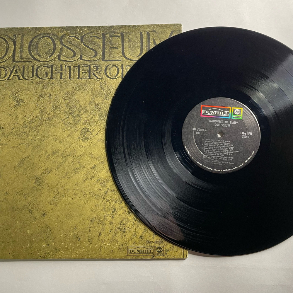 Винтажная виниловая пластинка LP Colosseum Daughter Of Time (США 1970)