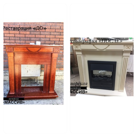Реставрация камина