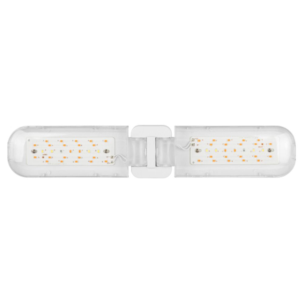 Фитолампа для растений светодиодная ЭРА GREEN LINE ФИТО-20W-PL-E27-GR 2-х лепестковая красно-синего спектра 20 Вт Е27 | Фитолампы Е27