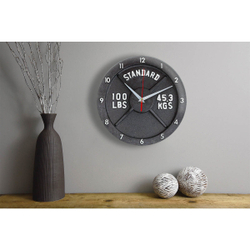 часы Блин штанги motivation clock 10 Декор для дома, подарок