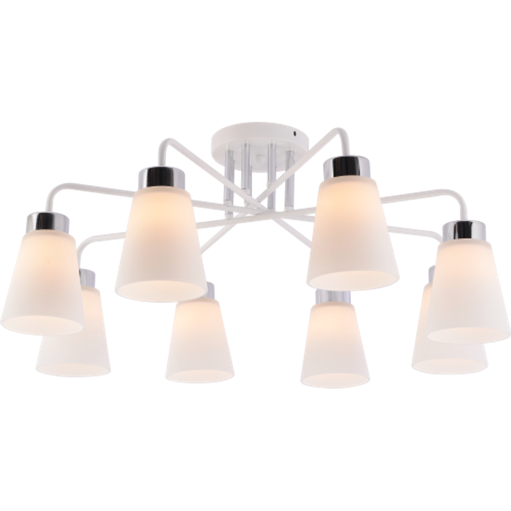 Люстра Rivoli Miley 9192-308 8хЕ27 60 Вт модерн | Rivoli