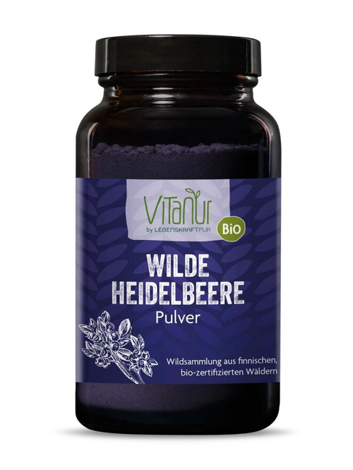 Органический порошок дикой черники Витанур, 200 гр