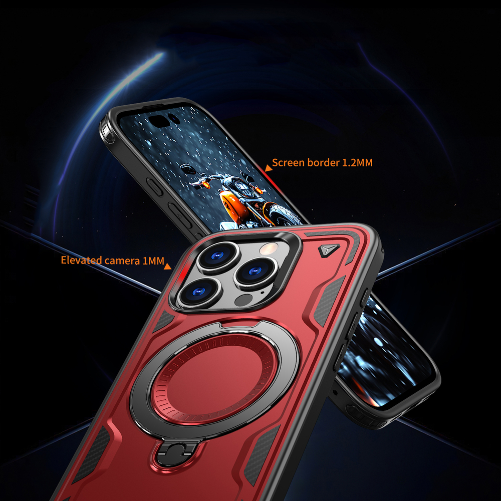Чехол Magneto Case с кольцом для iPhone 16 Pro