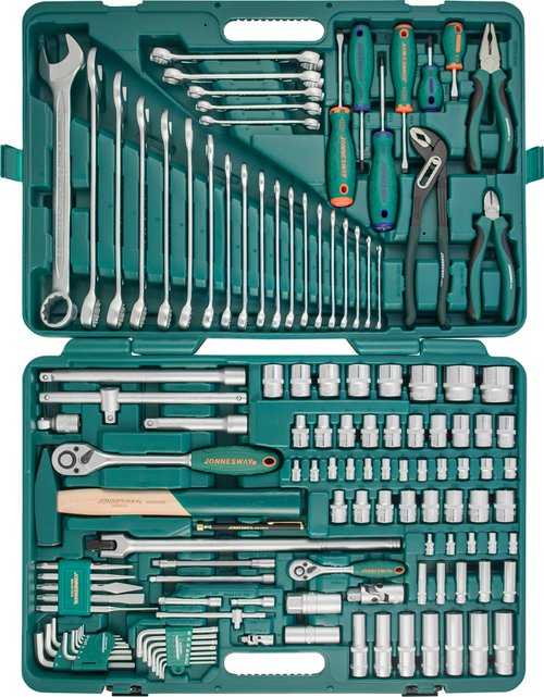 S04H524127S (S04H524127S18) Набор инструмента универсальный 1/2", 1/4"DR, 127 предметов